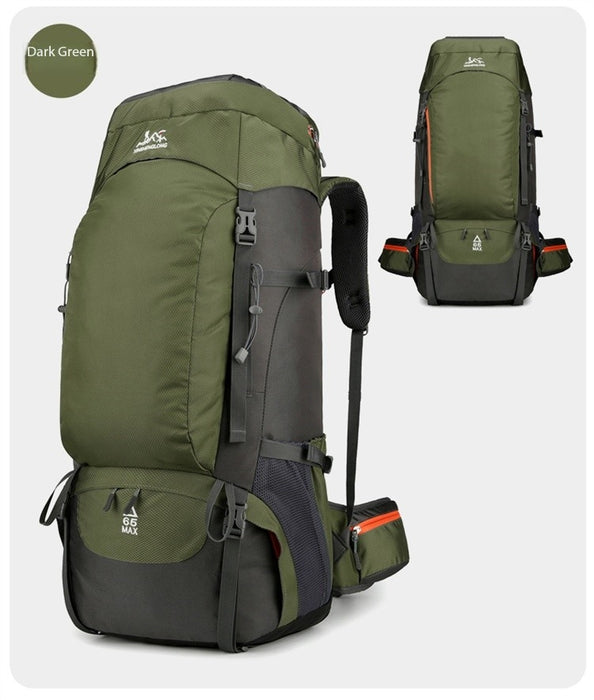 New Outdoor Mountaineering Bag Large Capacity Lightweight Waterproof Professional Hiking Camping Backpack