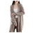 Womens Stylish Loose-fitting Mid-length Knit Cardigan