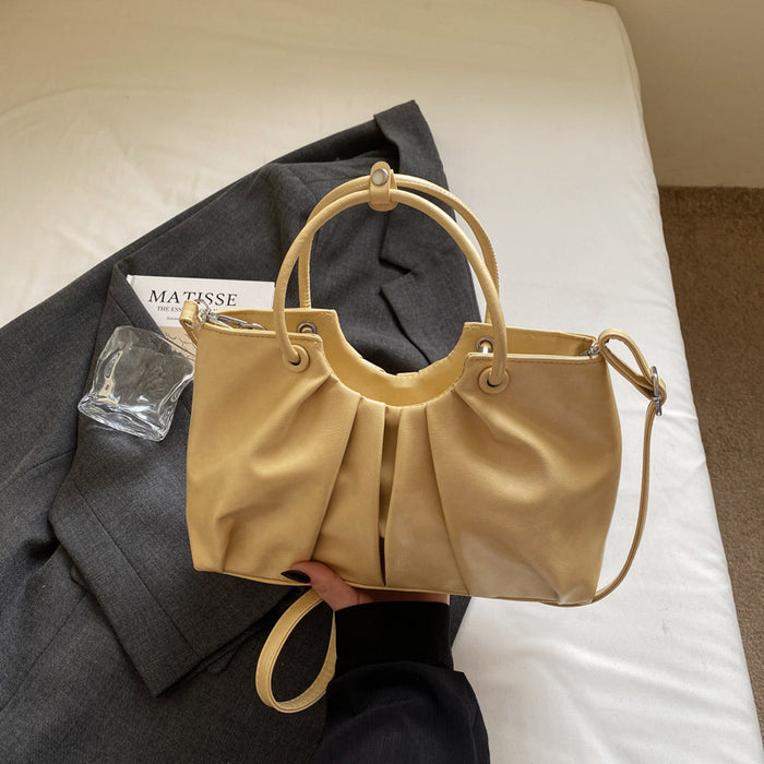 This Years Trend Is Niche Pleated Cloud-shaped Bags For Women