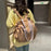 Ins Backpack Fashion Multifunctional Large Capacity Shopping Shoulder Bags Women Waterproof Travel Handbag