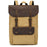 New Canvas Leather Large Capacity Backpack