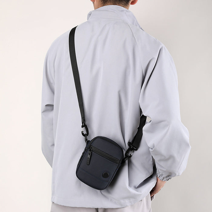 Sac bandoulière homme, sac de téléphone de voyage extérieur