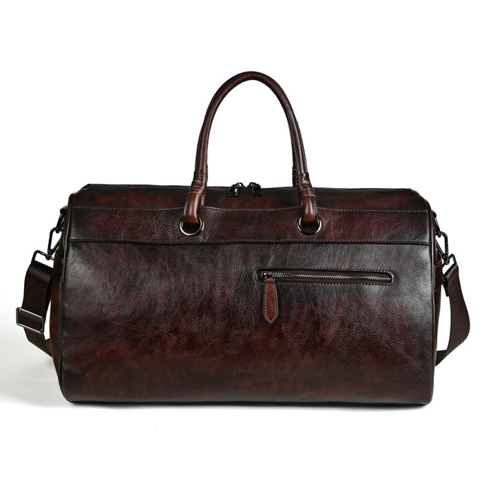 Sac en cuir de qualité supérieure fait main, style rétro, grande capacité