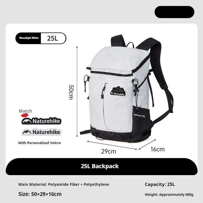 Sac à dos de voyage unisexe ultra-léger pour la randonnée et les trajets quotidiens, grande capacité