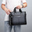 Mens Business Hand Bag Travel Shoulder Crossbody Briefcase