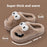 Female Warm Indoor Cartoon Big Eye Dog Cotton Slippers
