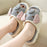 Couples Openings Open Toe Animal Linen Slippers