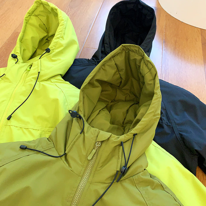 Graphene Couple Large Pocket Work Waterproof Jacket