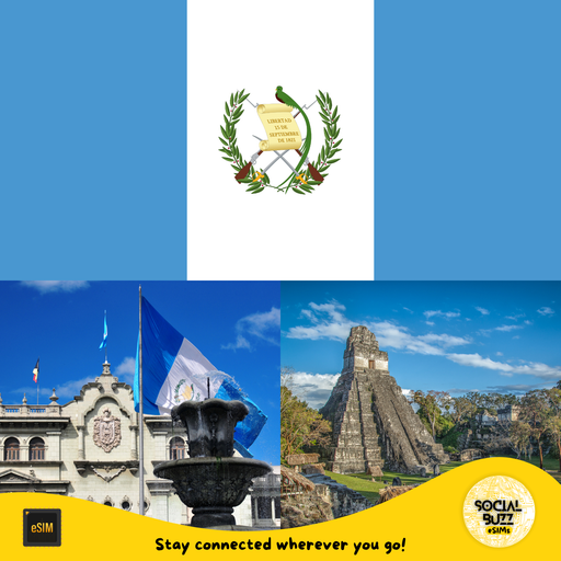 Plan de Datos Internet eSIM Guatemala