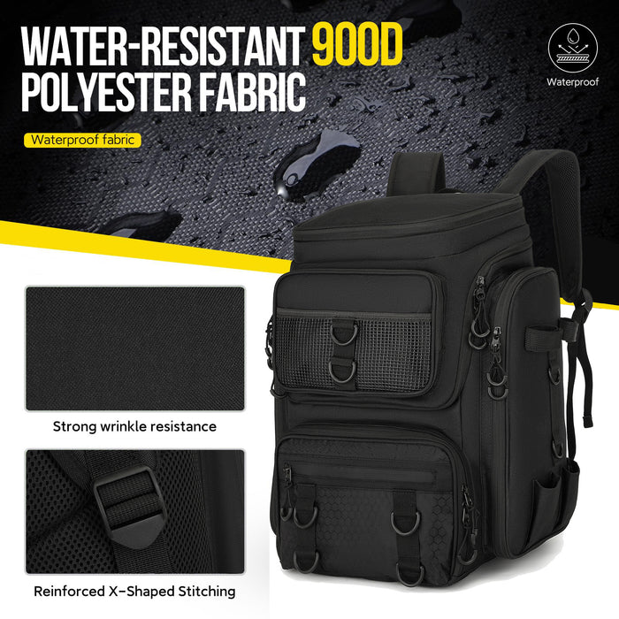 Mochila multifuncional para pesca con señuelos al aire libre