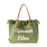 Gradient Color Women's Tote Beach Bag