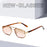 Women's Fashion Retro Small Frame Metal Sun Glasses