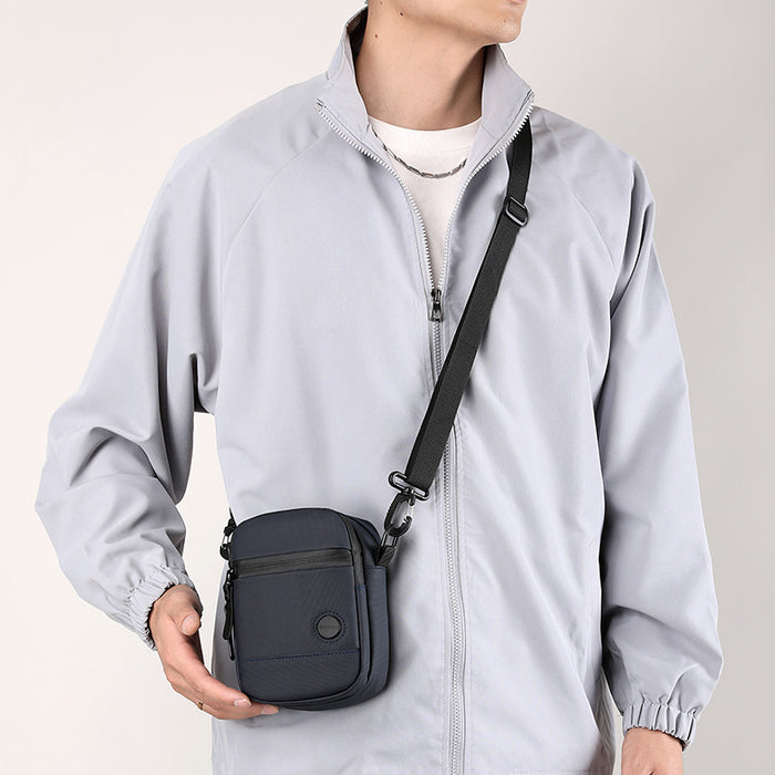 Sac bandoulière homme, sac de téléphone de voyage extérieur