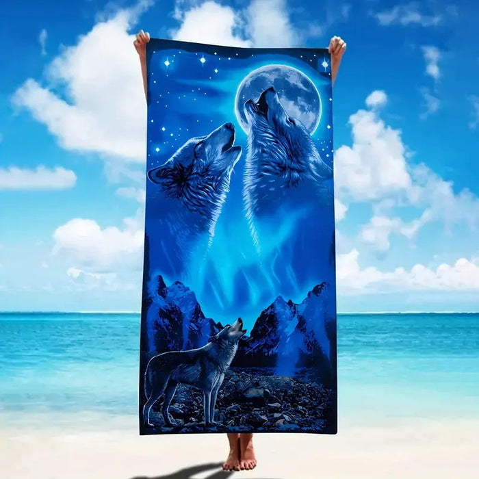 Creative Printing Microfiber Beach Towel