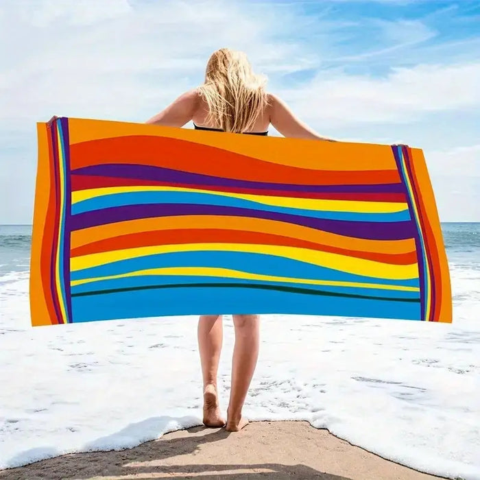 Creative Printing Microfiber Beach Towel