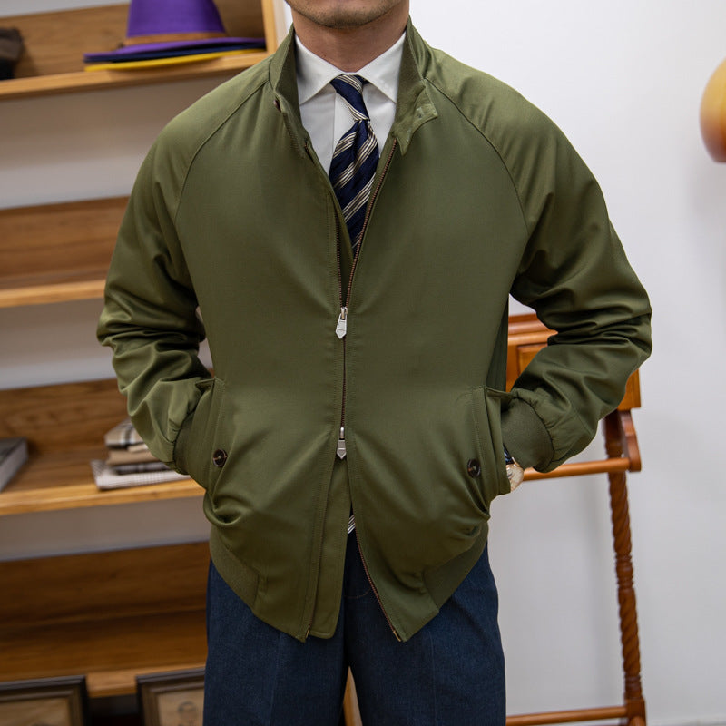 Veste imperméable rétro américaine pour homme