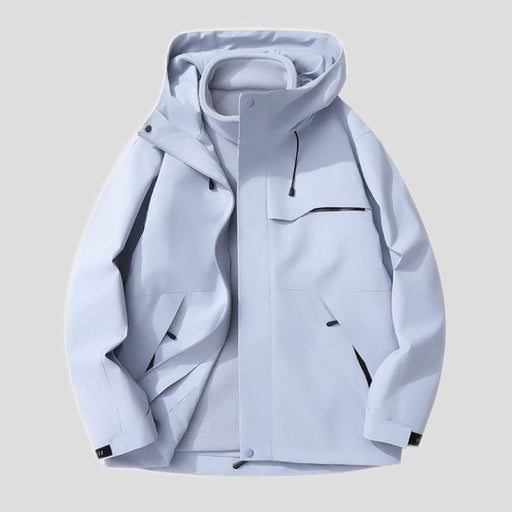 Manteau imperméable en coton pour homme