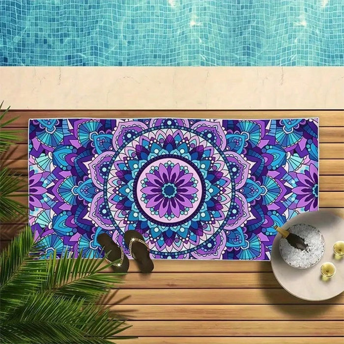 Creative Printing Quick-drying Microfiber Beach Towel