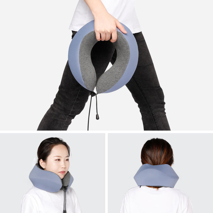 Memory Slow Rebound Travel Portable Storage Neck Pillow