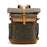 Backpack Crazy Horse Leather Leisure Travel Bag Men's Backpack Oil Wax Handheld Canvas Computer