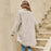 Women's Teddy Bear Plush Mid-Length Hooded Faux Fur Coat