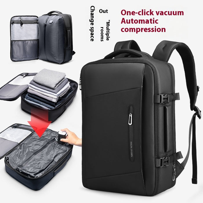 Vacuum Compression Backpack Travel Computer Business