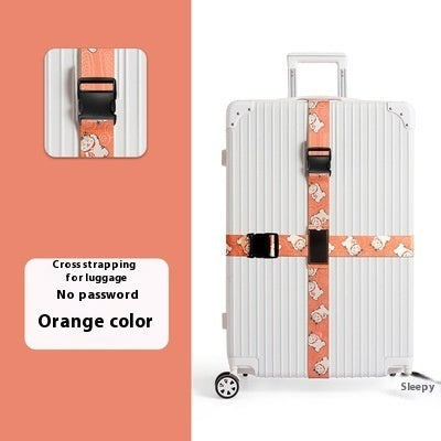 Sangle de valise avec verrouillage par mot de passe pour chariot de voyage
