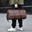 Sac de voyage à motif crocodile, personnalisé, pour sports de plein air, pour hommes