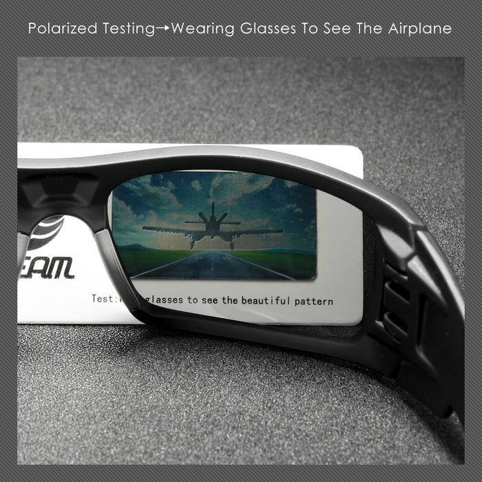 Nouvelles lunettes de soleil polarisées carrées pour sports de plein air, protection oculaire polyvalente, lunettes de soleil colorées