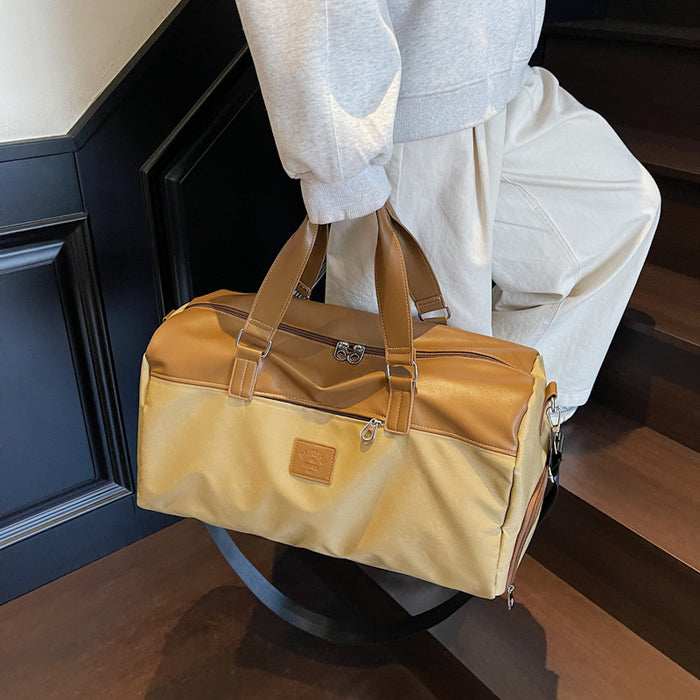 Bolso bandolera de viaje de gran capacidad y alta calidad.