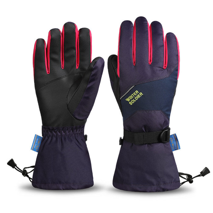 Gants de ski d'hiver en nylon