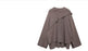 Women's Loose Casual Cape Knitted Sweater Coat