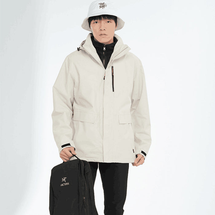 Veste d'assaut homme outdoor, thermosoudée, chaude et imperméable, idéale pour l'alpinisme