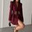 Commuter-style, Waist-cinching, Slim-fit Solid-color Blazer