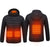 Nouvelle veste chauffante électrique USB en coton, vêtement thermique chauffant, gilet chauffant pour homme, vêtements d'hiver