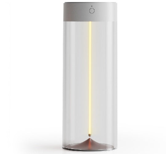 Nouvelle lampe de camping LED rechargeable Type-C, veilleuse portable haute transparence et résistante aux chutes, pour une ambiance créative.