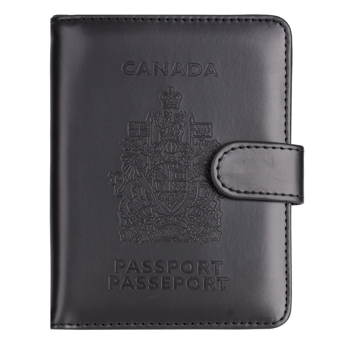 Buckle Canadian Anti-magnetic Passport Cover