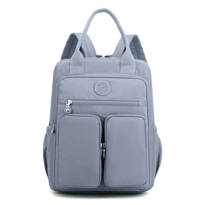 Mochila multifuncional de gran capacidad para mujer, impermeable y de viaje.