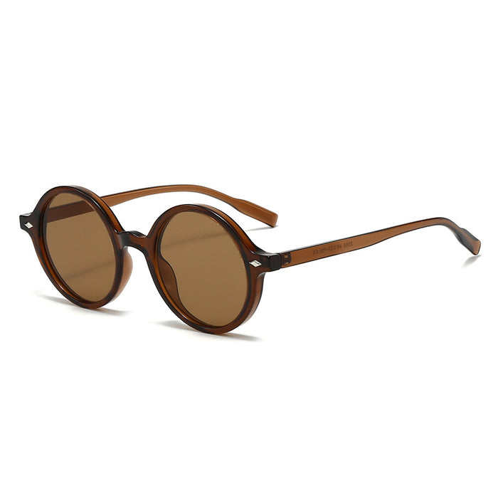 Lunettes de soleil ovales rétro Y2g Pure Champagne, style transfrontalier pour femmes