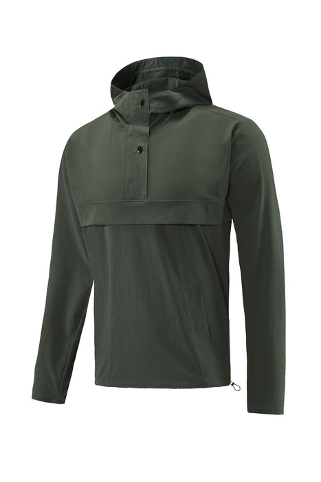 Veste de sport décontractée pour homme, coupe-vent imperméable à séchage rapide, idéale pour l'alpinisme et les activités de plein air.