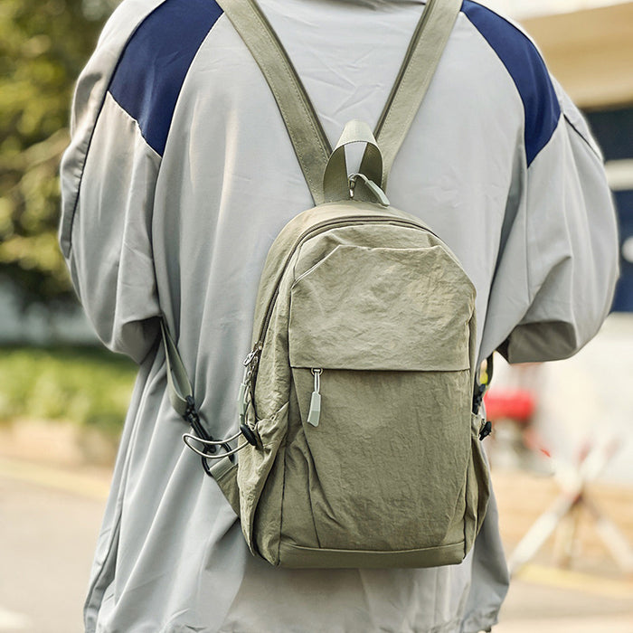 Mochila multifuncional impermeable para hombre y mujer, ligera, para viajes.