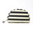 Striped Fashionable Shell-Shaped Makeup Bag