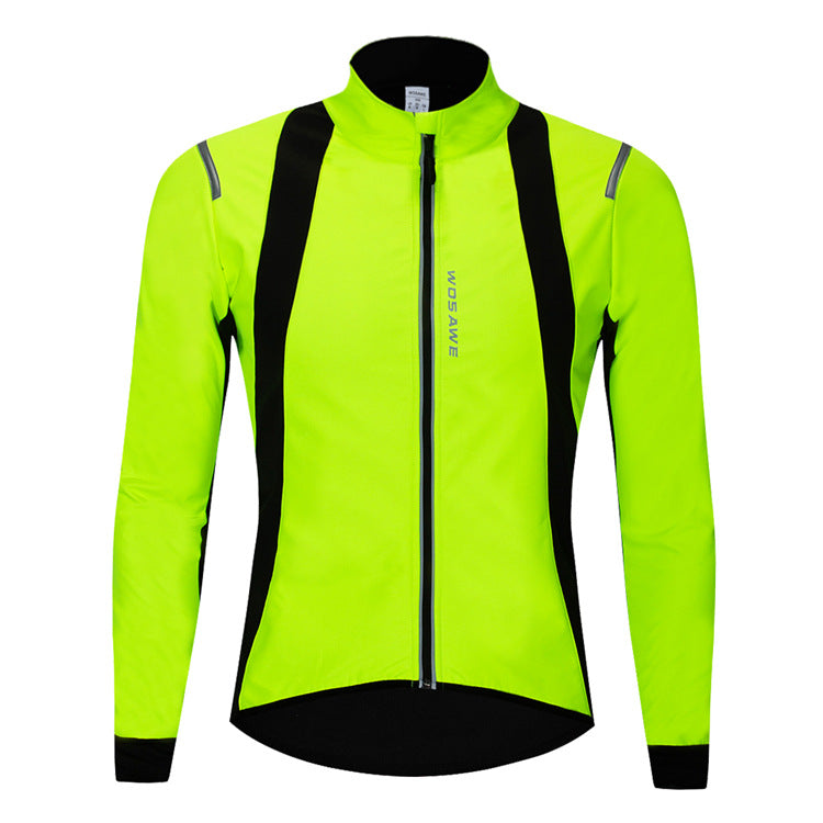 Veste de cyclisme en polaire thermique softshell