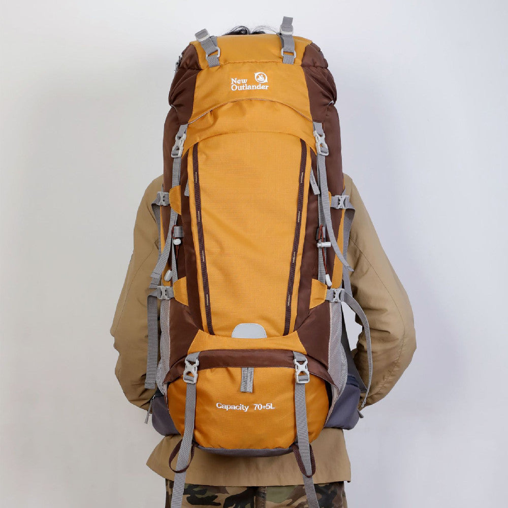 Mochila de viaje de gran capacidad para montañismo al aire libre