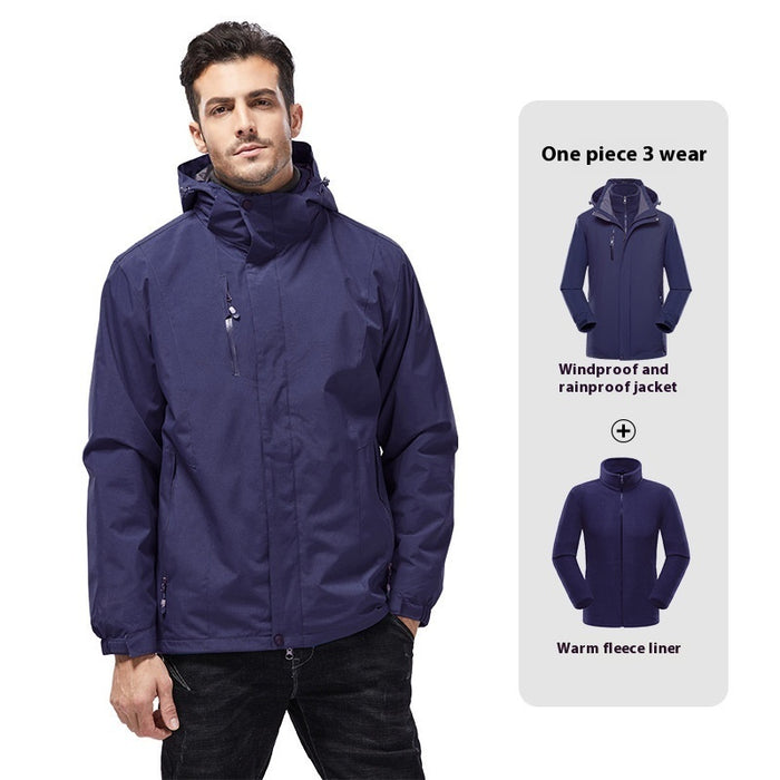 Shell Waterproof Windbreaker Jacket Top Suit