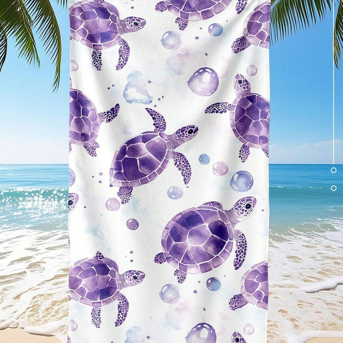Creative Printing Quick-drying Microfiber Beach Towel