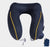 Oreiller de voyage gonflable en forme de U
