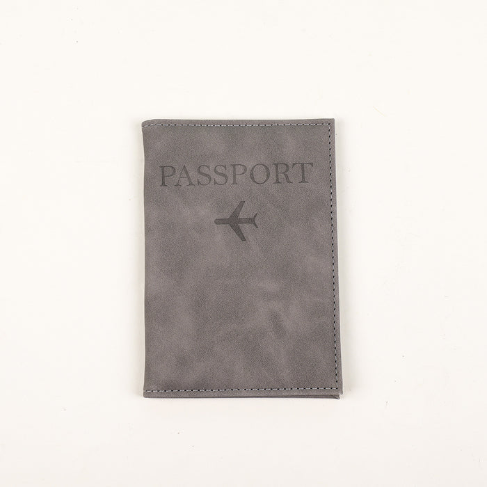 Leather Passport Protective Case With Large Capacity