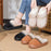 Women's Cotton Shoes Fleece-lined Thickened Plus Size Cotton Slippers