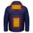 Men Heated Puffer Jacket Electric Heating Coat Insulated Hood Windbreaker 9Heat Zones